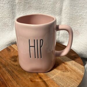 Rae Dunn Hip Hop Pink Easter Mug